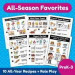 Cooking & Craft Visual Recipe Book | 50 Seasonal Recipes for Speech Therapy & Special Education | PreK-3 - Image 4