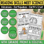 Shake, Rattle, and Read! 4th Grade Earth Science & Literacy Unit (Volcanoes & Earthquakes) - Image 5