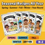 Cooking & Craft Visual Recipes | Seasonal Dessert & Drink Shop Activities | Speech Therapy & Life Skills | PreK-2 - Image 3