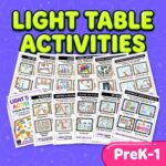 Light Table Activities Guide | 100+ Play-Based Literacy, Math, Science & STEM Ideas for Preschool, Pre-K