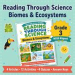 Product Listing Copy — Reading Through Science: Biomes & Ecosystems (Grade 3)