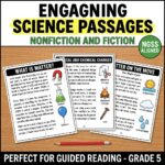 Properties of Matter Reading Comprehension Passages & Activities | 5th Grade Science NGSS | Print Ready - Image 3