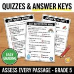 Properties of Matter Reading Comprehension Passages & Activities | 5th Grade Science NGSS | Print Ready - Image 5
