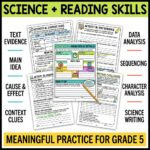 5th Grade Chemical Reactions Reading Comprehension Passages & Activities | NGSS 5-PS1 - Image 3